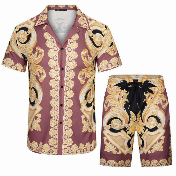 Picture of Versace Shirt Pant Suits _SKUVersaceM-3XL62324921